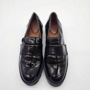 Franco Sarto Womens Sz 9.5 Platform Loafer Chunky Y2K Inspired Coco Brown Shoes